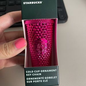 2022 Starbucks Holiday Pink Sangria Cup Ornament